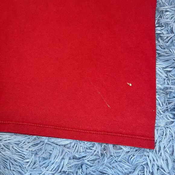 VINTAGE Ranch Shirt Size XL Mens Red Southfork Texas Retro 90s - Picture 5 of 10